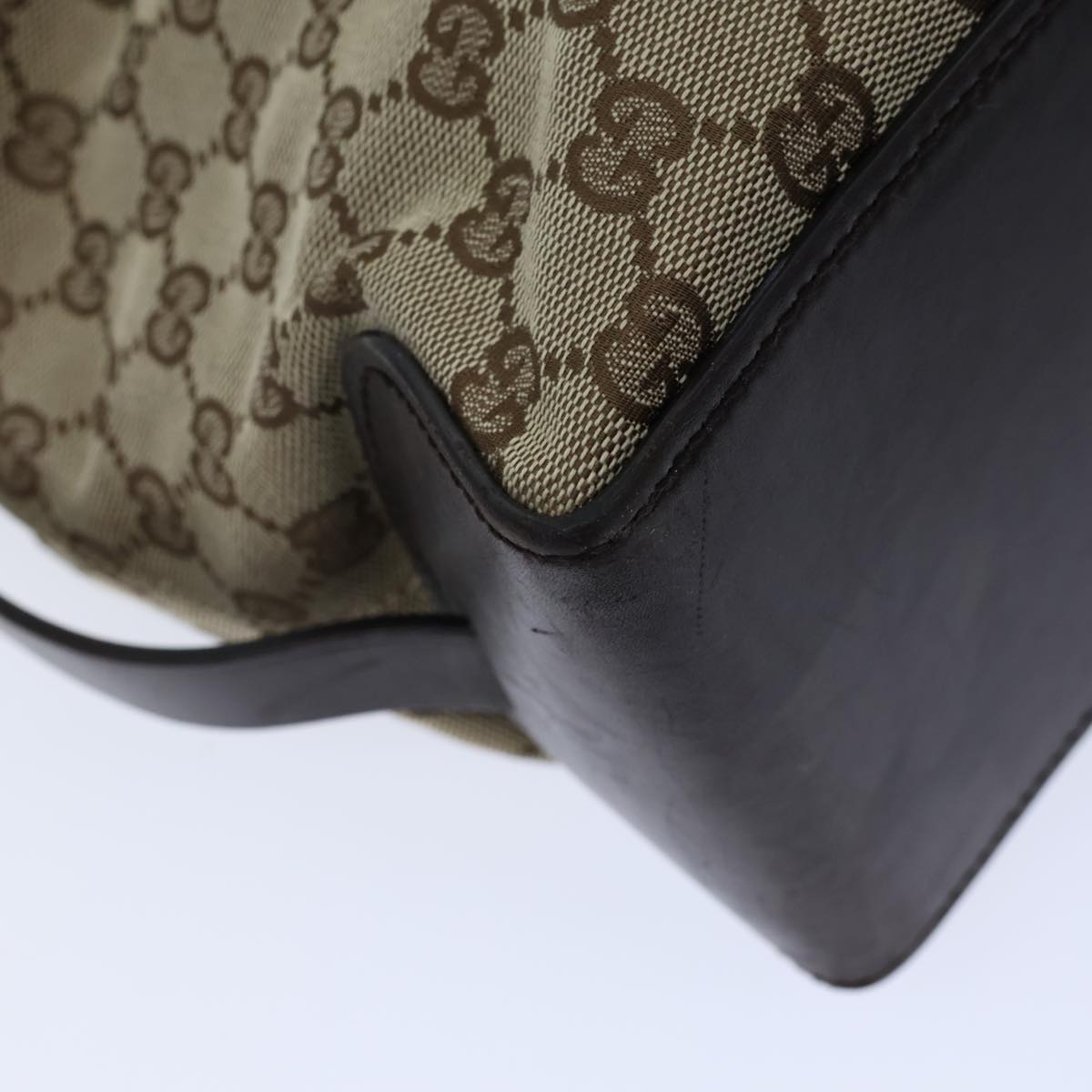 GUCCI GG Canvas Hand Bag Beige 106251 ac2965