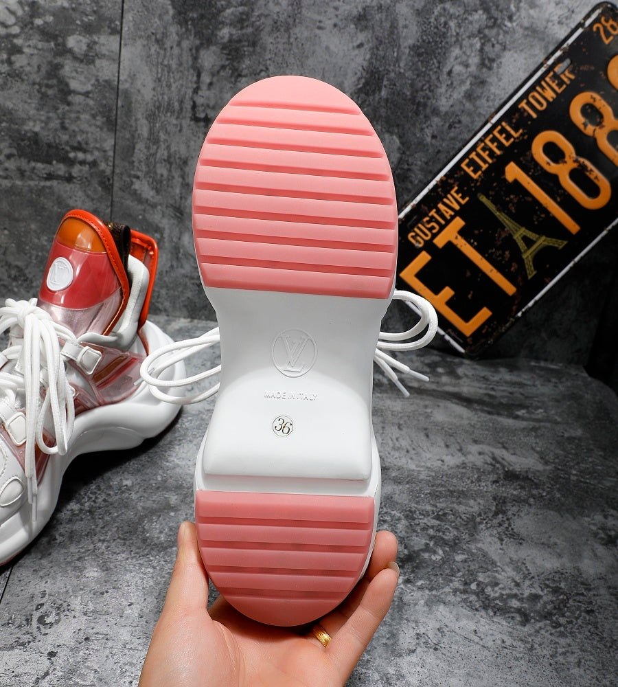 GLM - LUV Archlight White Orange Sneaker