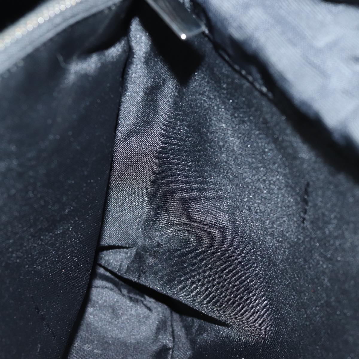 FENDI Zucca Canvas Hand Bag Black ac3041