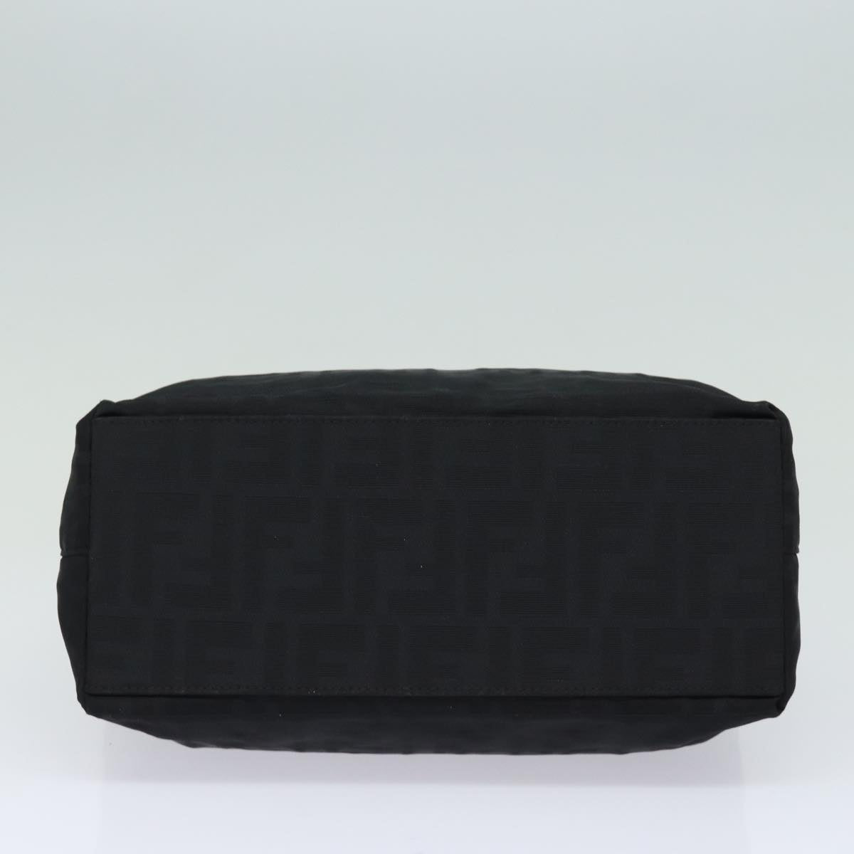 FENDI Zucca Canvas Hand Bag Black ac3041