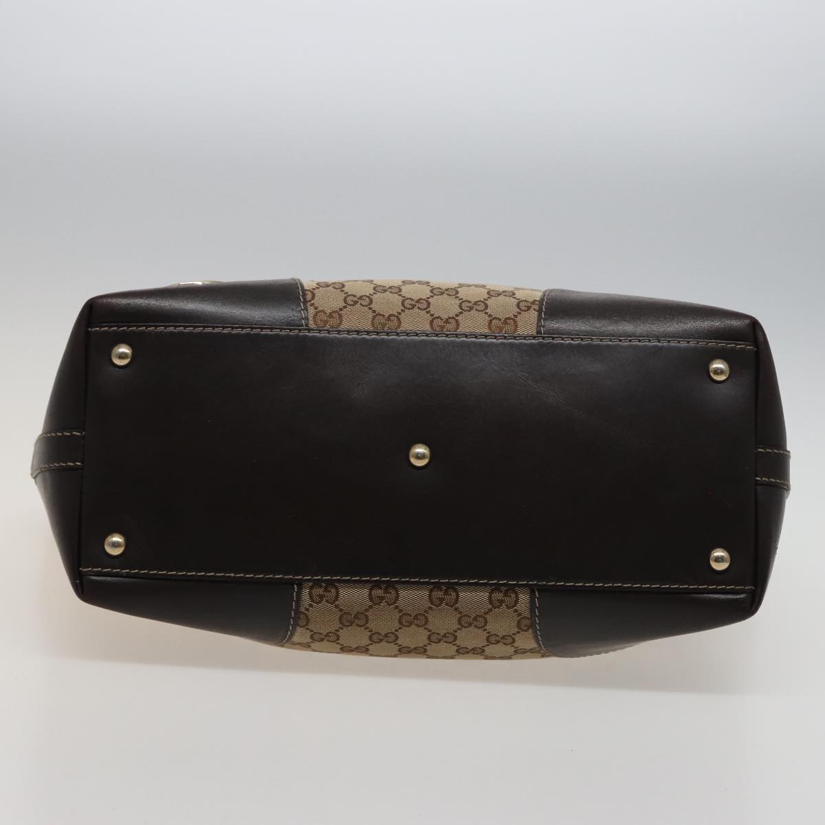GUCCI GG Canvas Tote Bag Beige 257071 ac3048
