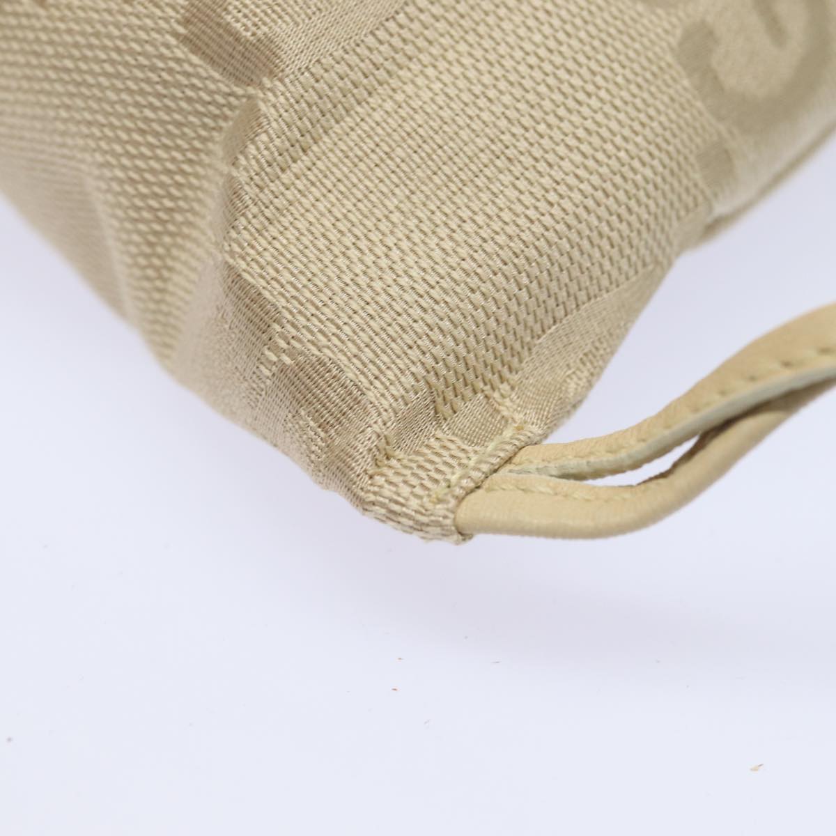 GUCCI GG Canvas Pouch Beige 039 1047 ac3102