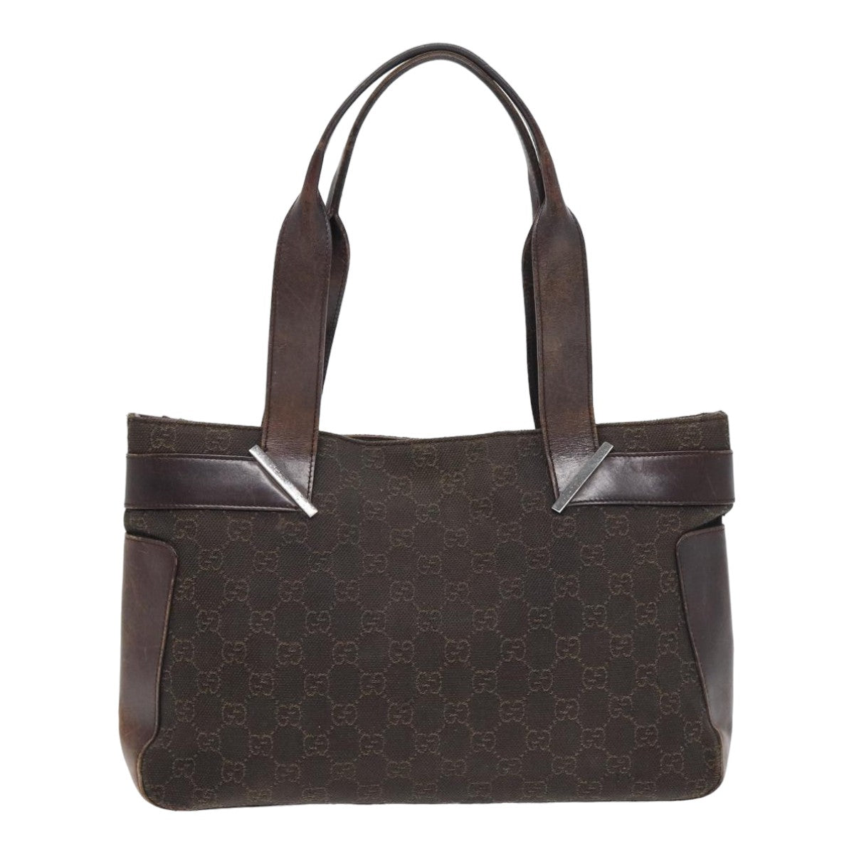 GUCCI GG Canvas Tote Bag Brown 73983 ac3115