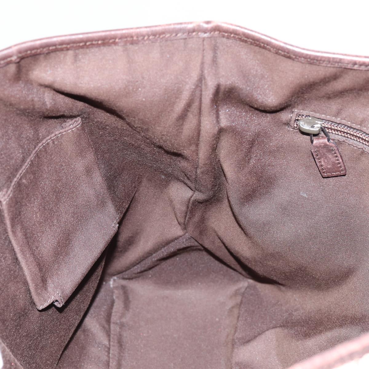 GUCCI GG Canvas Tote Bag Beige Silver 145971 ac3208