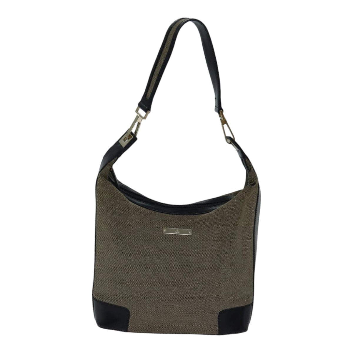 GUCCI Shoulder Bag Canvas Beige ac3261
