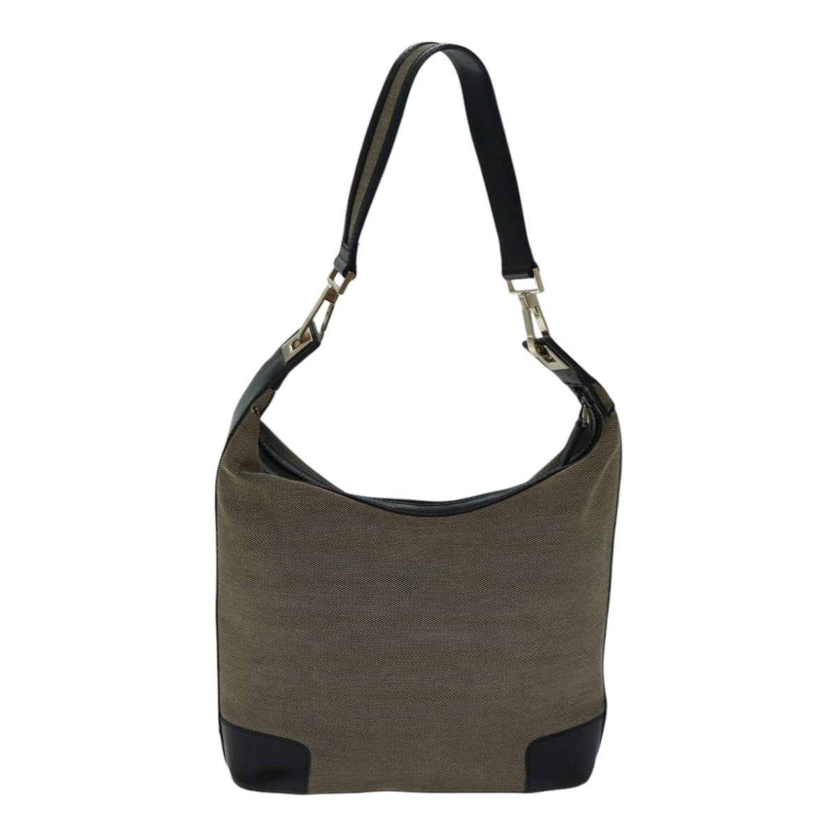 GUCCI Shoulder Bag Canvas Beige ac3261