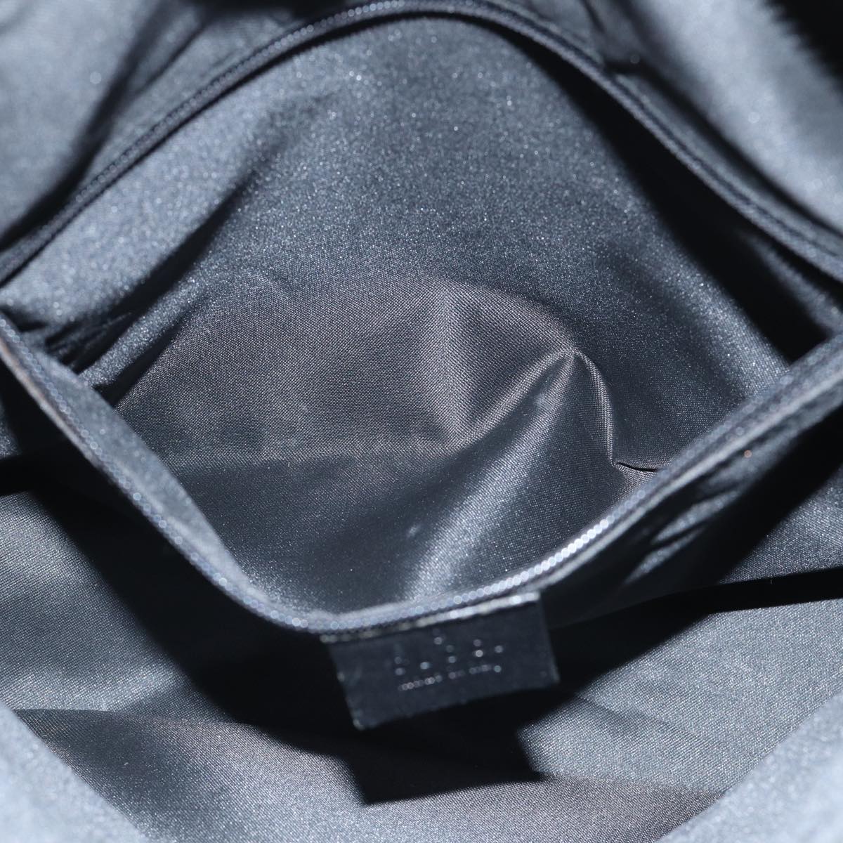 GUCCI GG Canvas Shoulder Bag Black ac3274