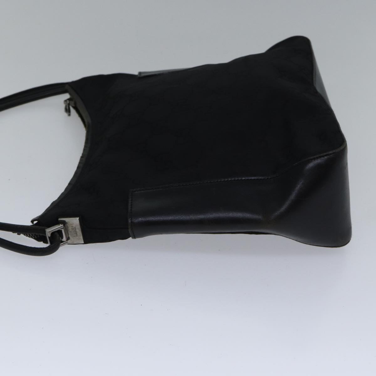 GUCCI GG Canvas Shoulder Bag Black ac3274