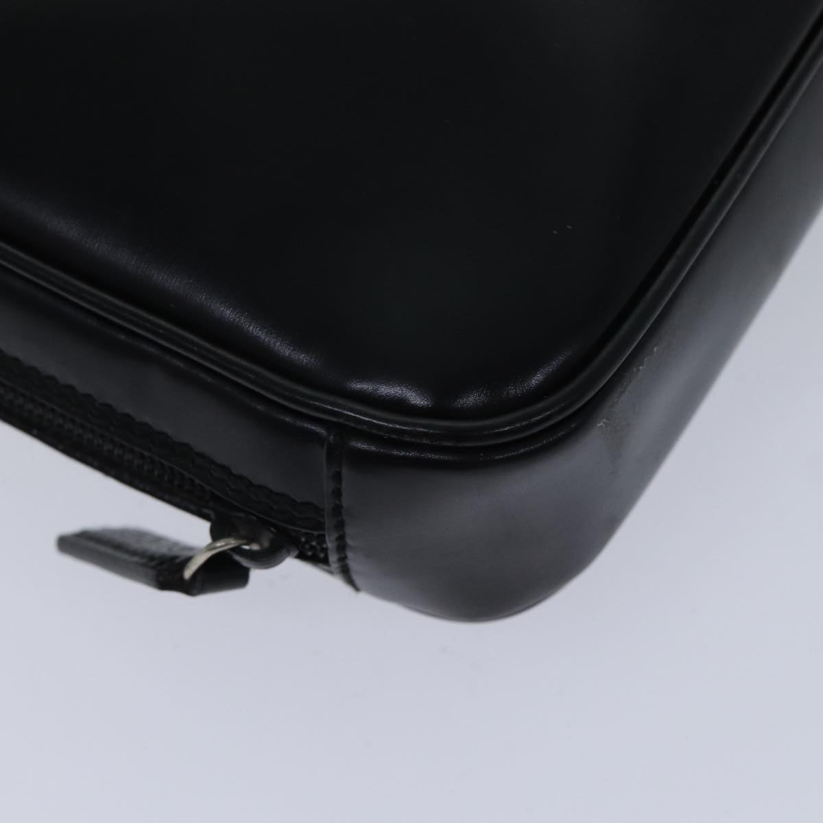 GUCCI Clutch Bag Patent leather Black ac3275