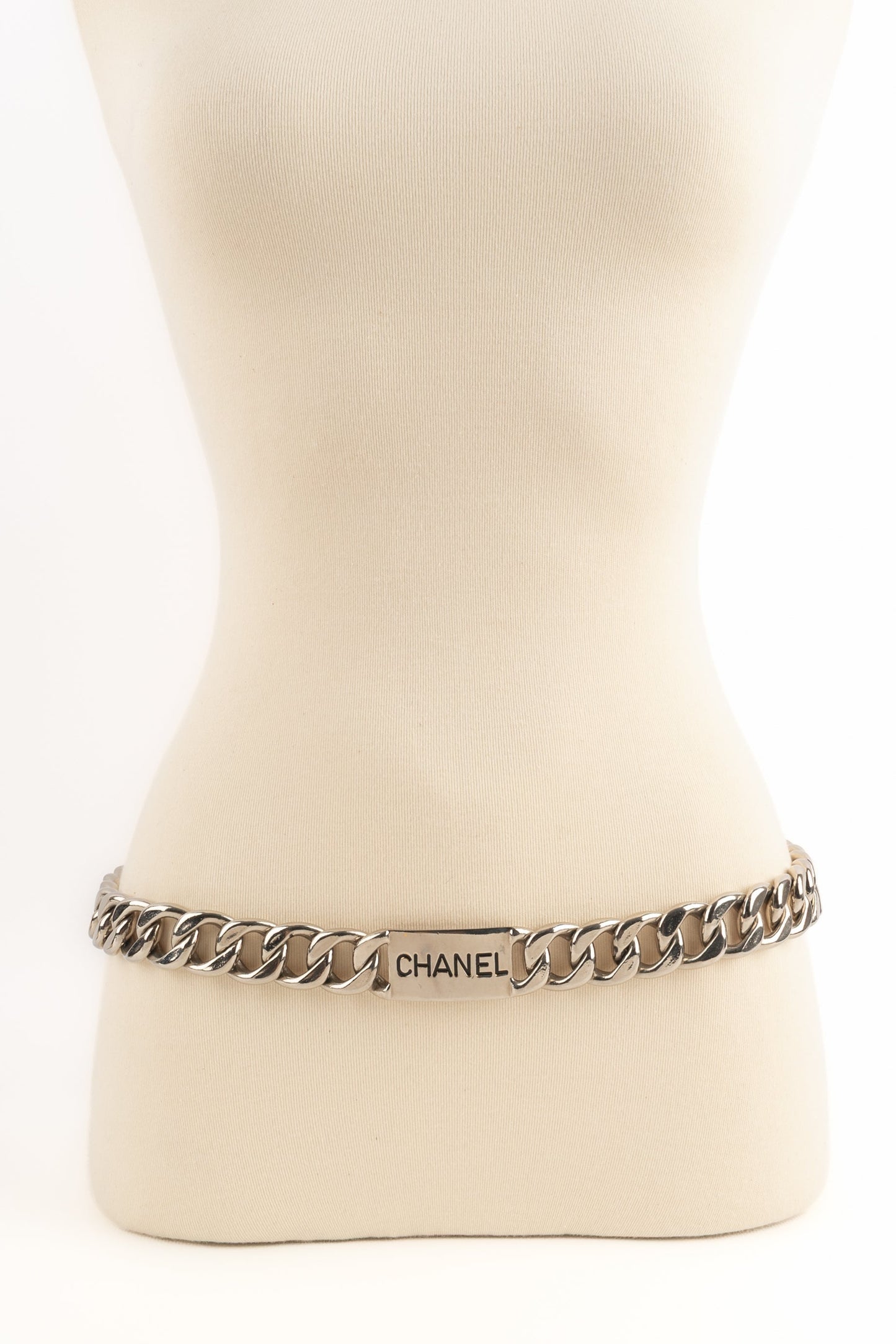 Ceinture argentÃ©e Chanel