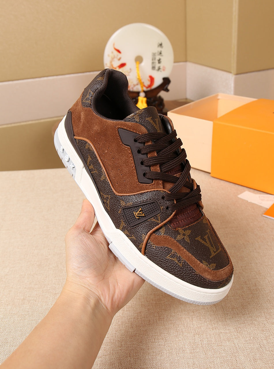 GLM - LUV SurfaGLM In GLMnogram Brown Sneaker