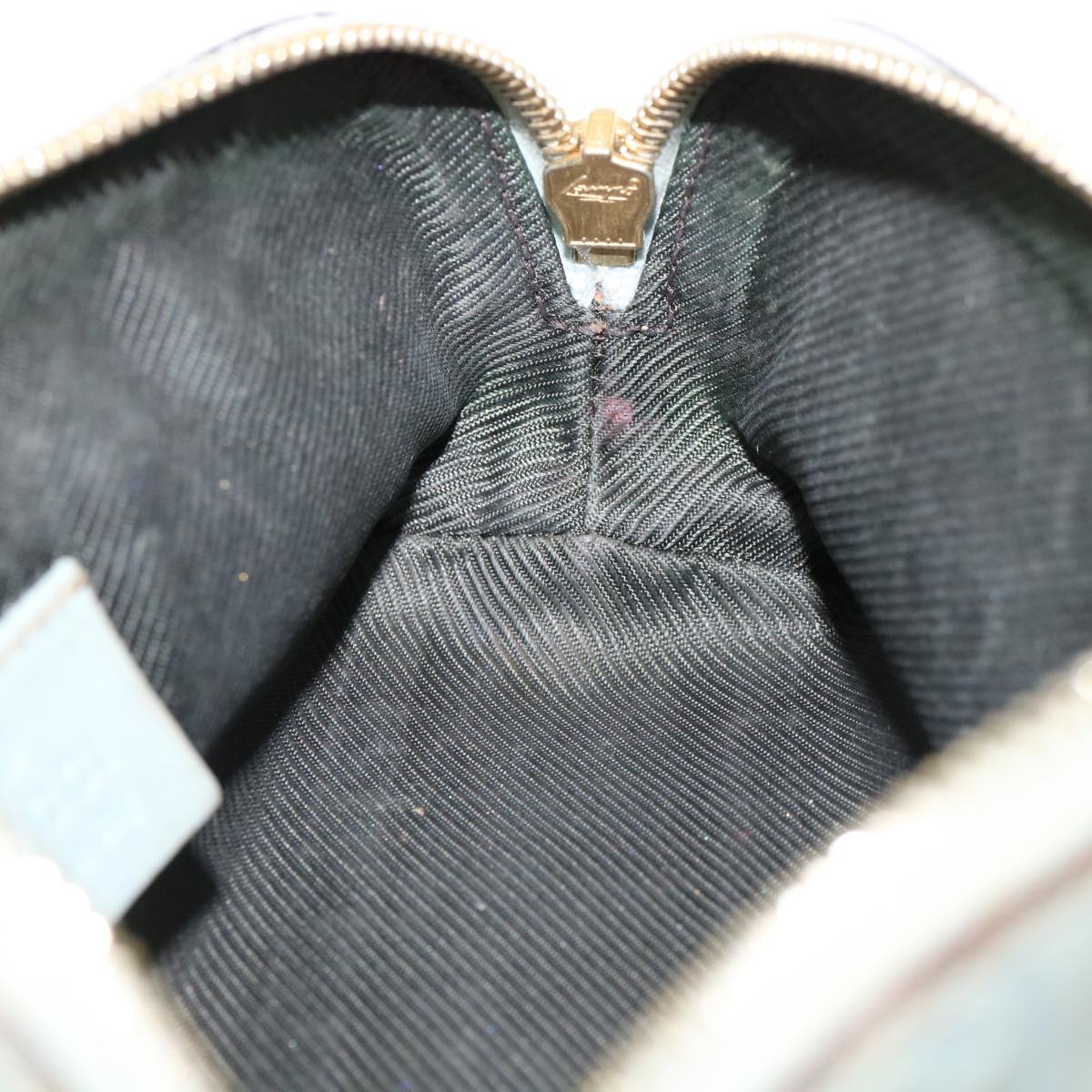 GUCCI GG Canvas Guccissima Pouch Blue ac961