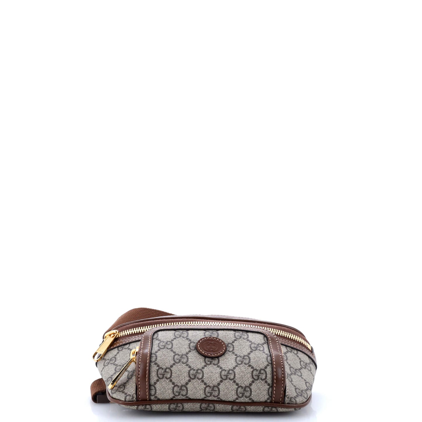 Interlocking G Patch Belt Bag GG Coated Canvas