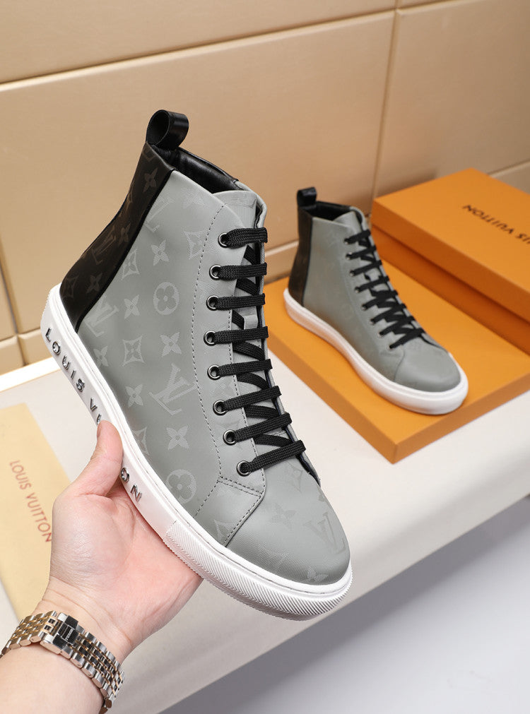 GLM - LUV Stellar Trainer Boot Gray Black Sneaker