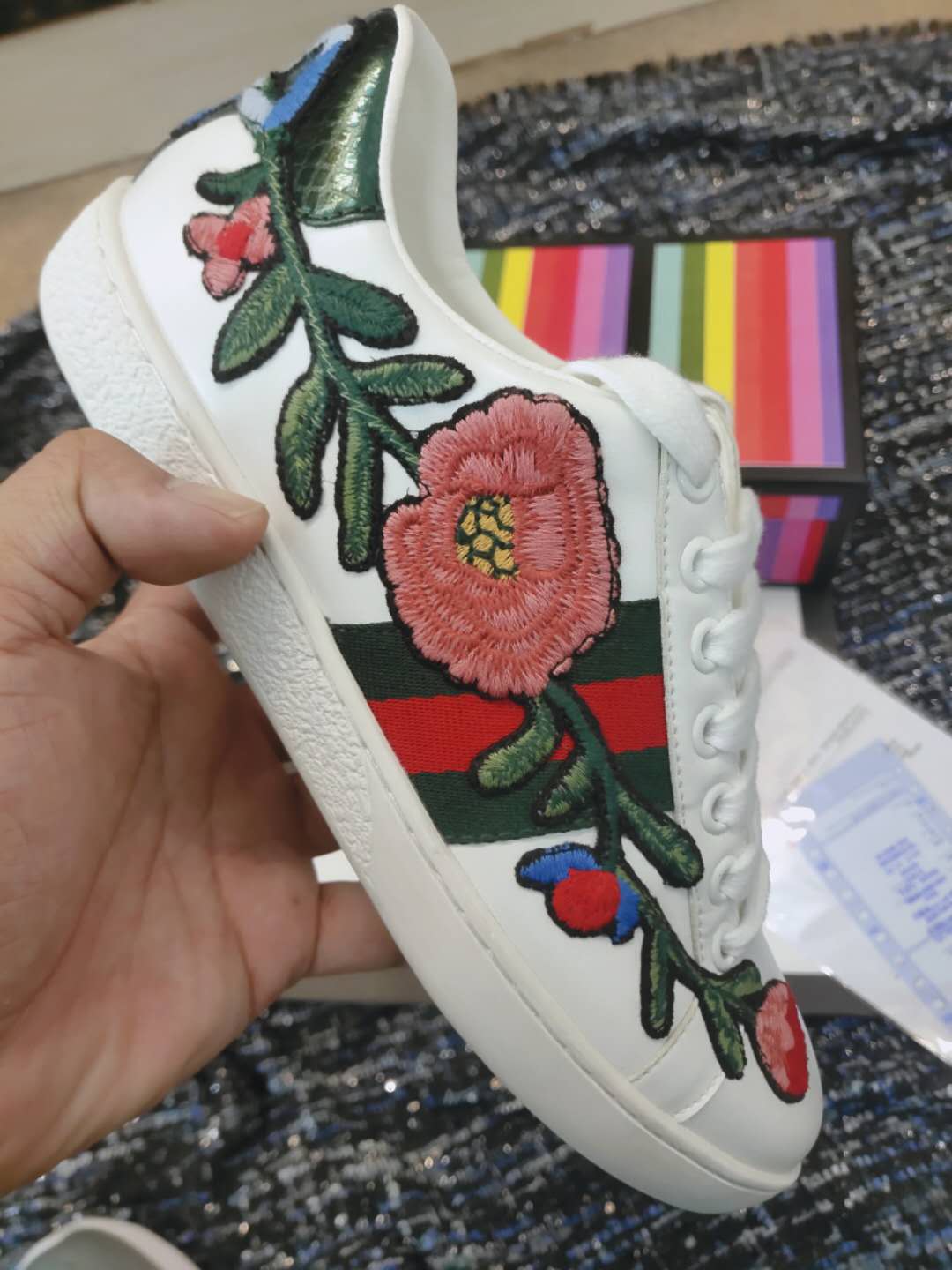 GLM-GCI Ace Embroidered Sneaker 031