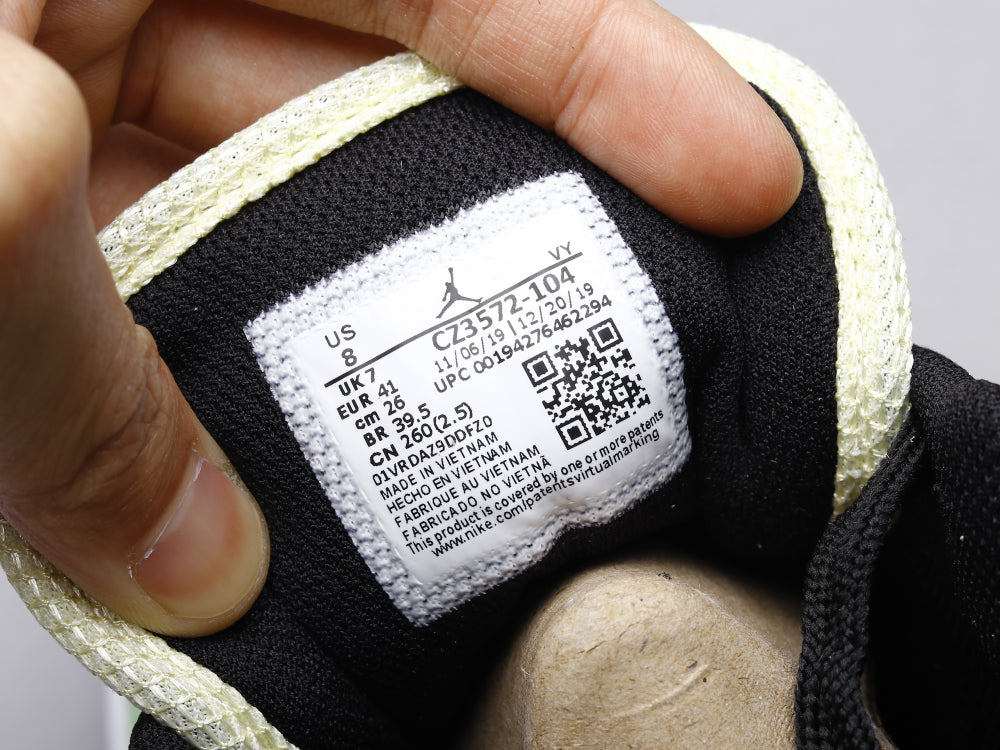 GLM - AJ1 rainbow stitching
