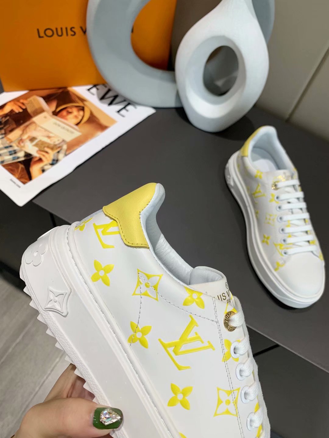 GLM - LUV Time Out Yellow Sneaker