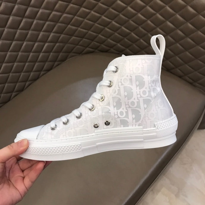 GLM - DIR B23 White HIGH-TOP SNEAKER