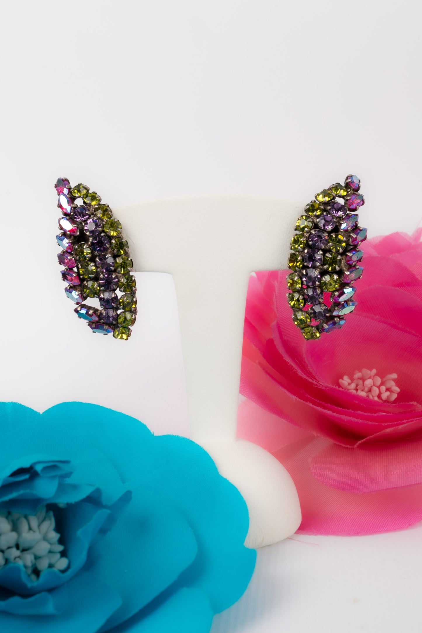 Boucles d'oreilles strassÃƒÆ’Ã‚Â©es