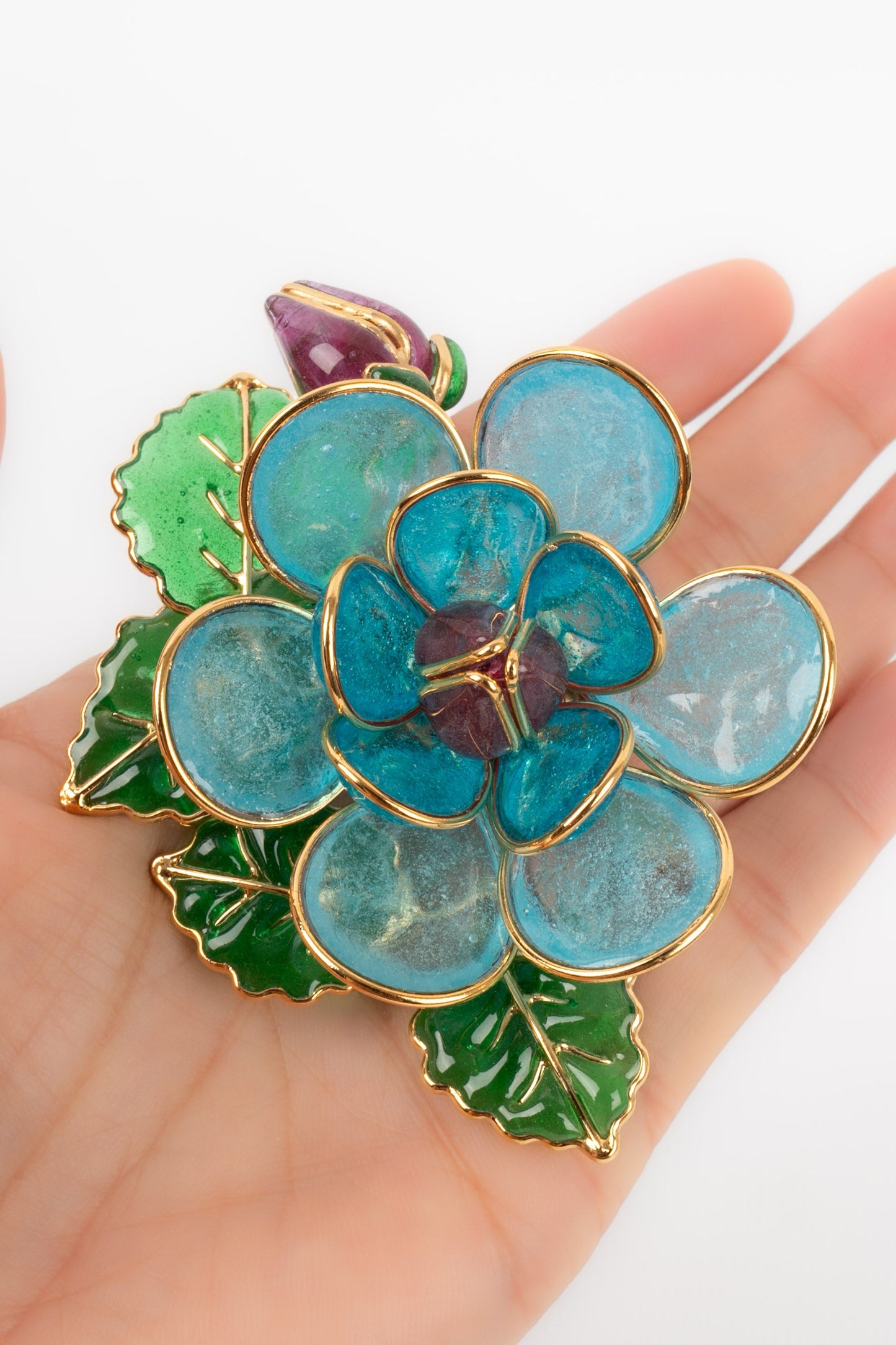 Broche pendentif Augustine