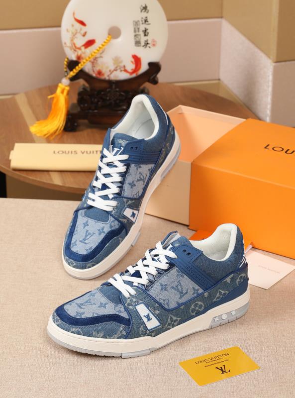 GLM - LUV Traners Vert Blue Sneaker