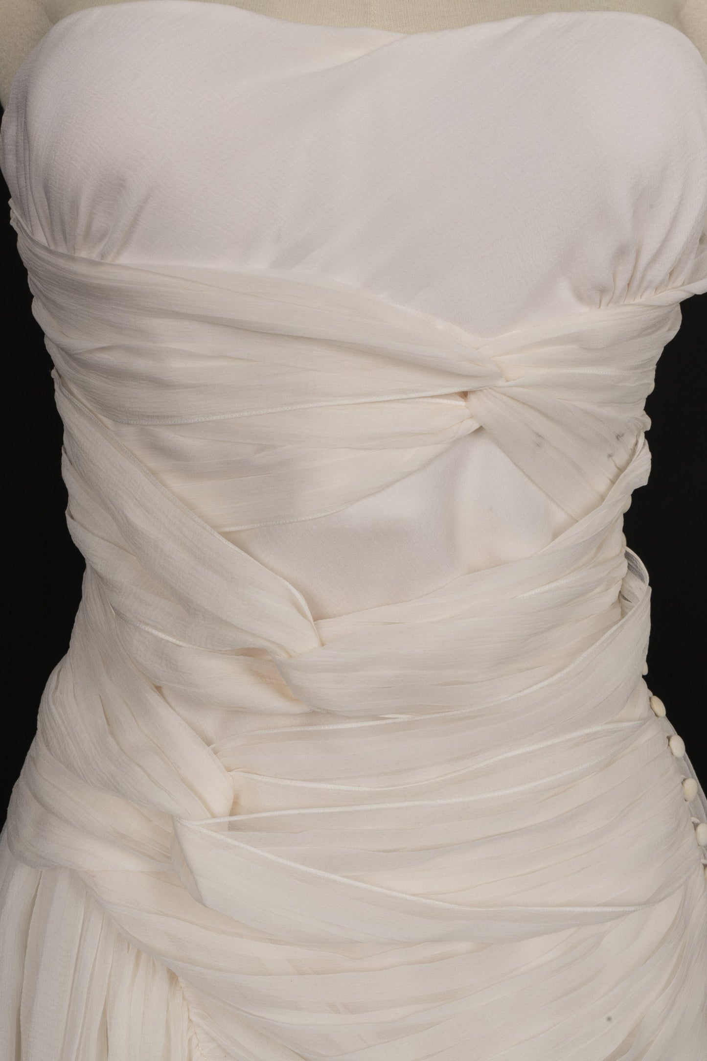 Robe bustier Galliano
