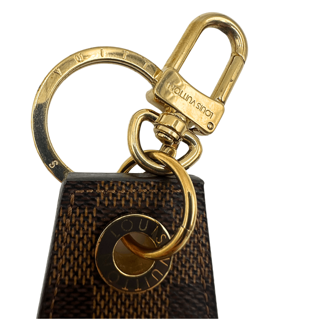 Portachiavi Louis Vuitton Damier Ã©bÃ¨ne