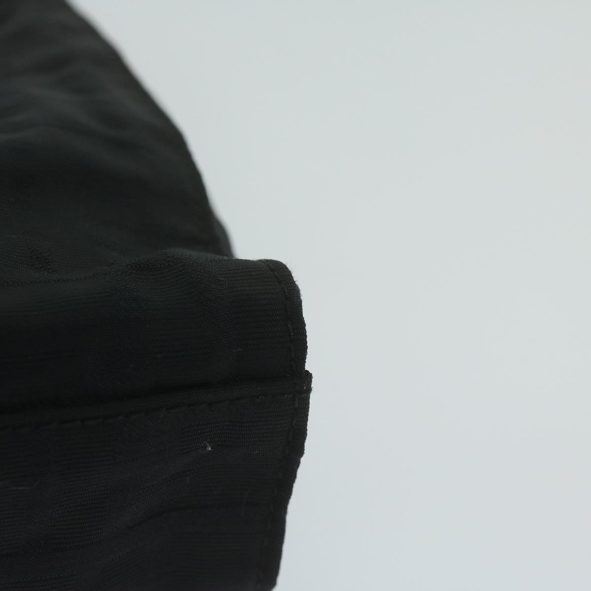 FENDI Zucca Canvas Hand Bag Black ai742