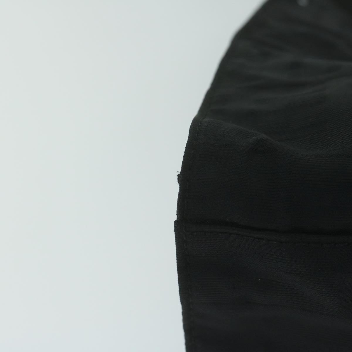 FENDI Zucca Canvas Hand Bag Black ai742