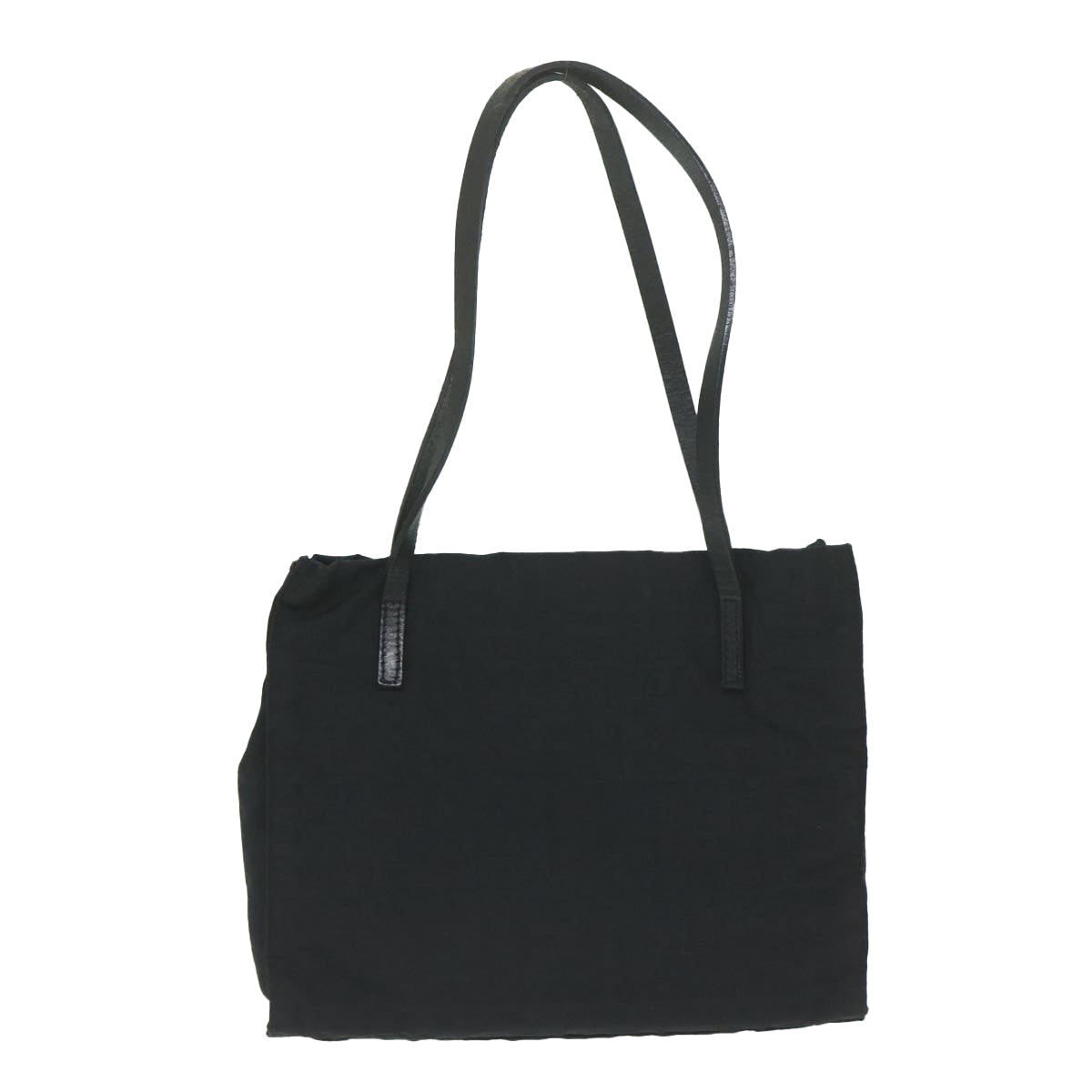 FENDI Zucca Canvas Hand Bag Black ai742