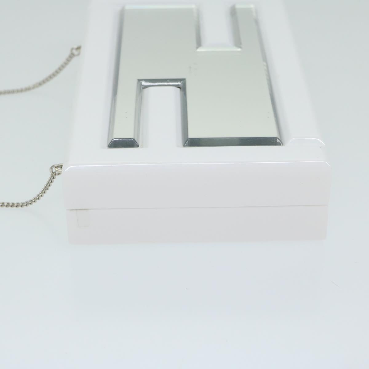FENDI Shoulder Bag Plastic White ai758