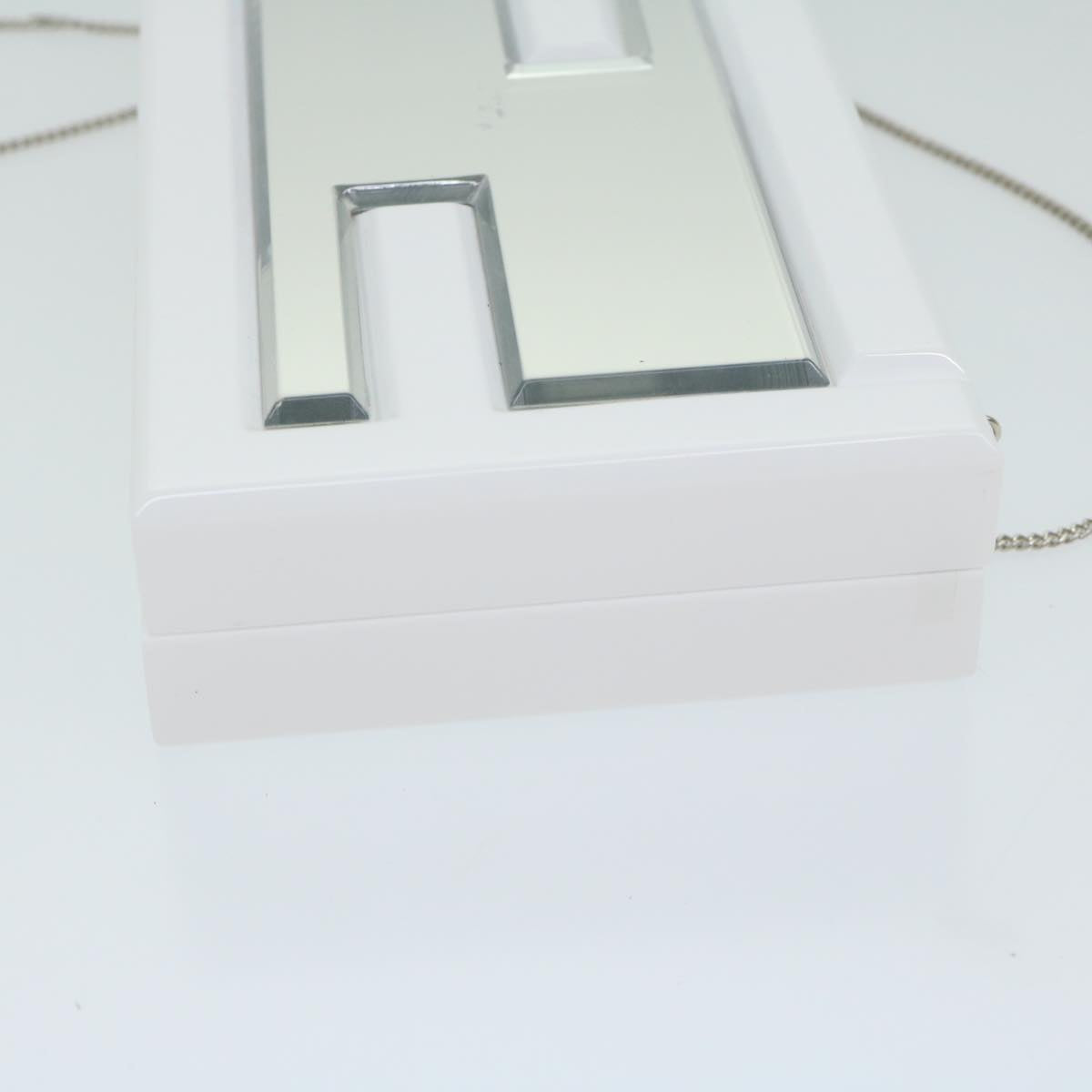 FENDI Shoulder Bag Plastic White ai758