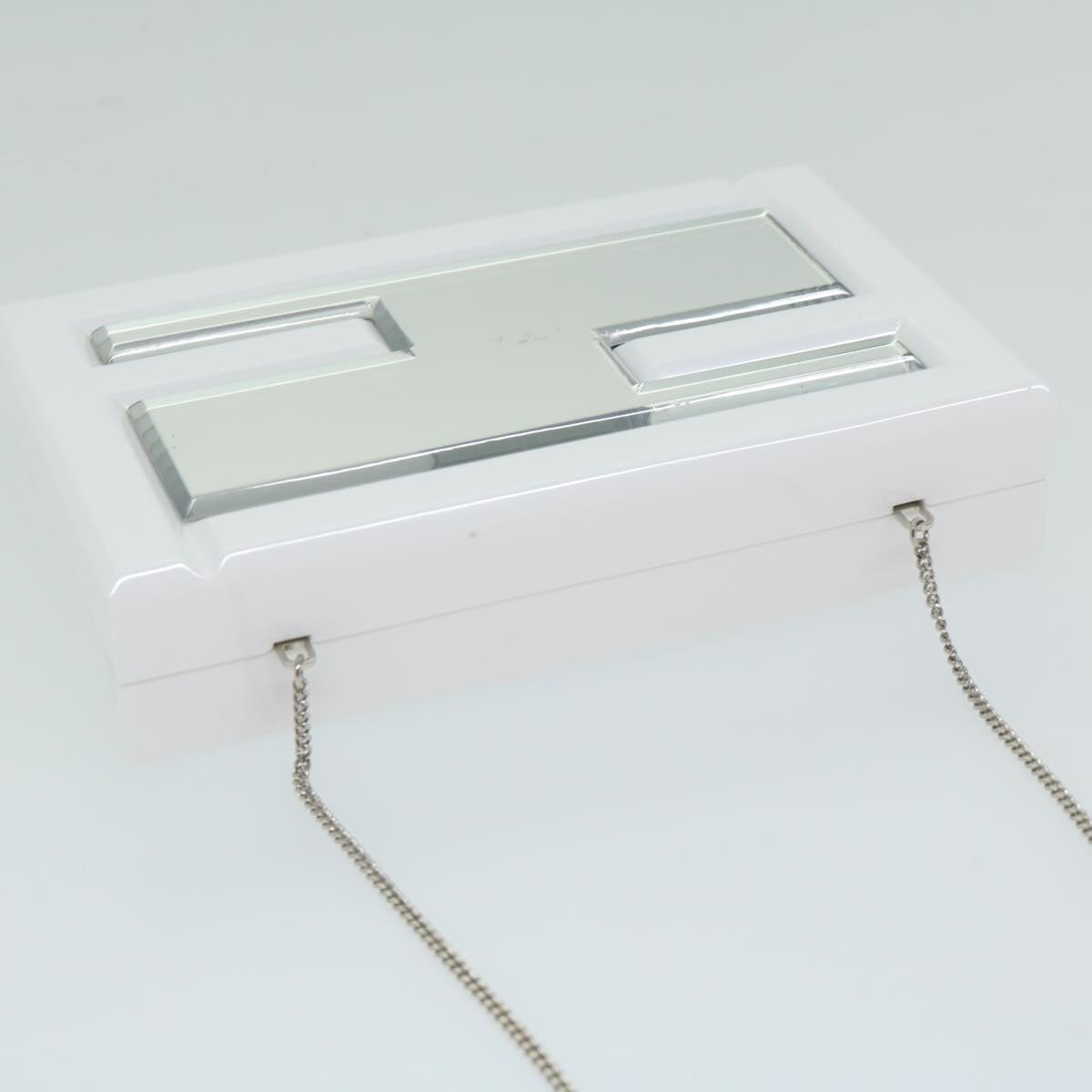 FENDI Shoulder Bag Plastic White ai758