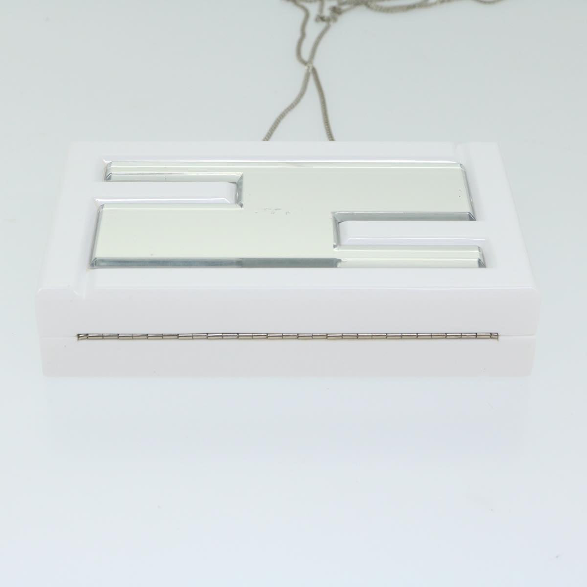 FENDI Shoulder Bag Plastic White ai758