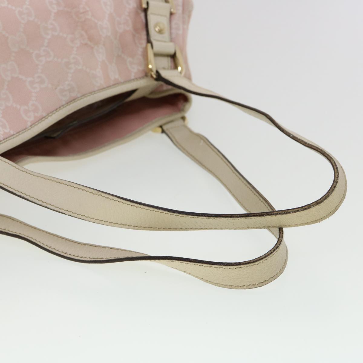 GUCCI GG Canvas Tote Bag Pink 1307363444 am3171