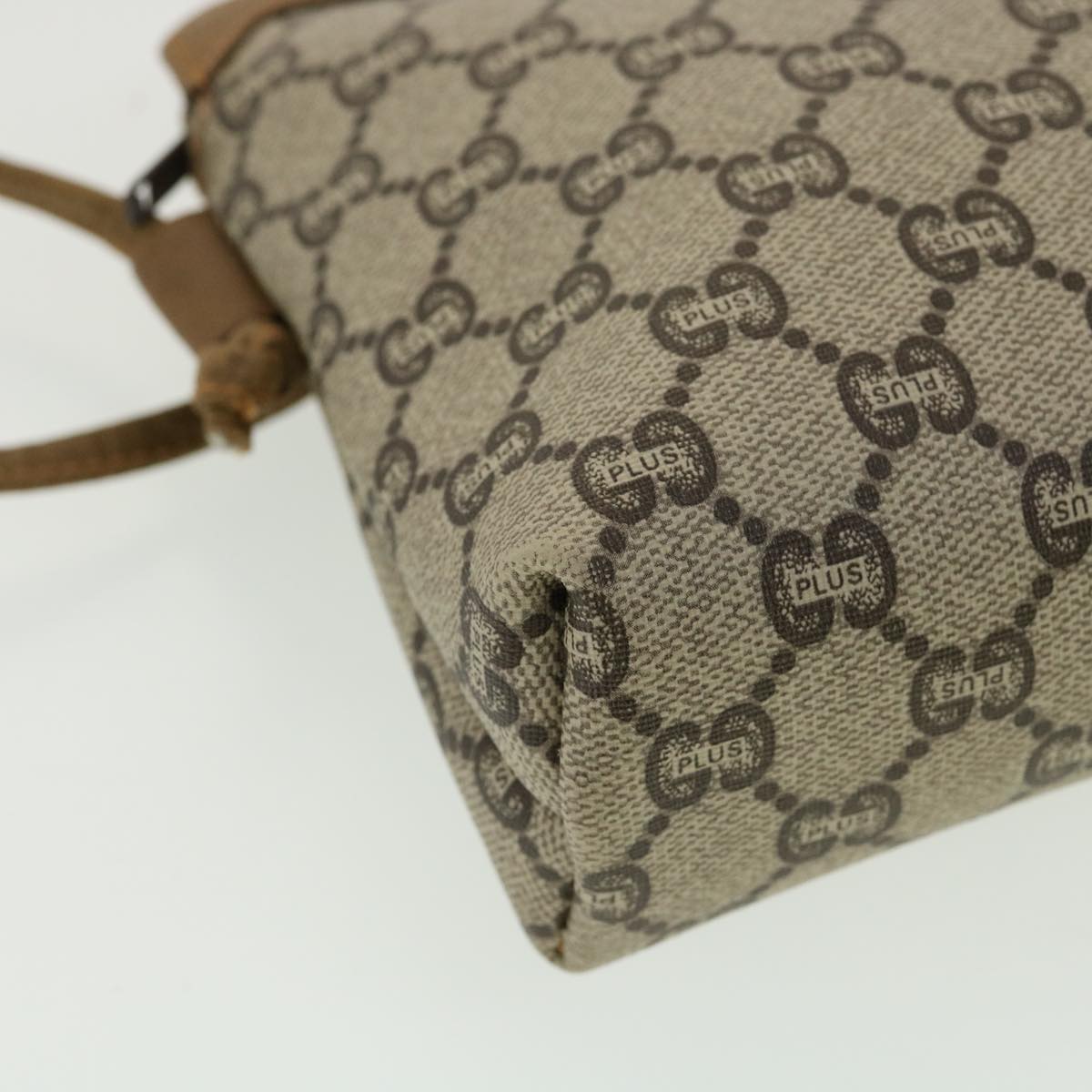 GUCCI GG Plus Canvas Tote Bag Beige am3302