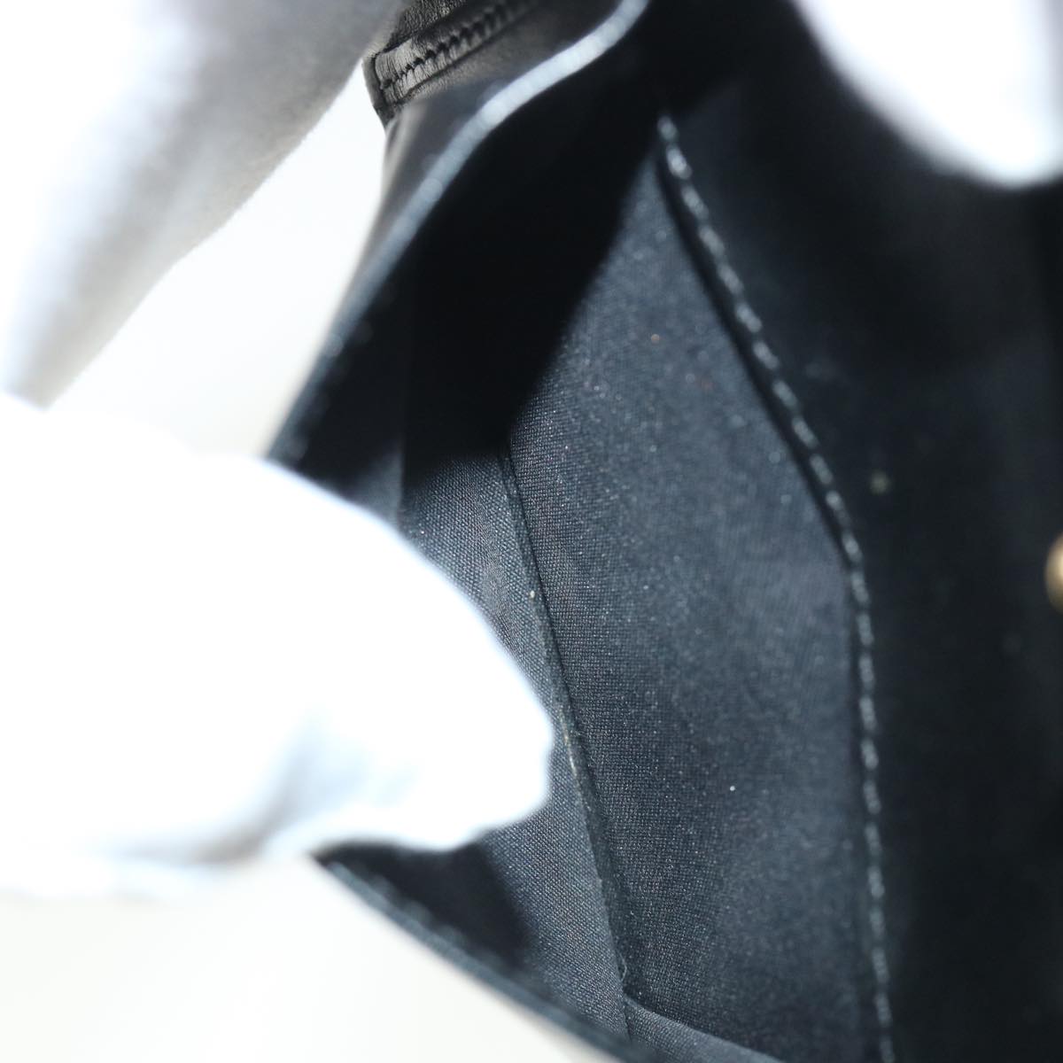 FENDI Wallet Leather Black am3478