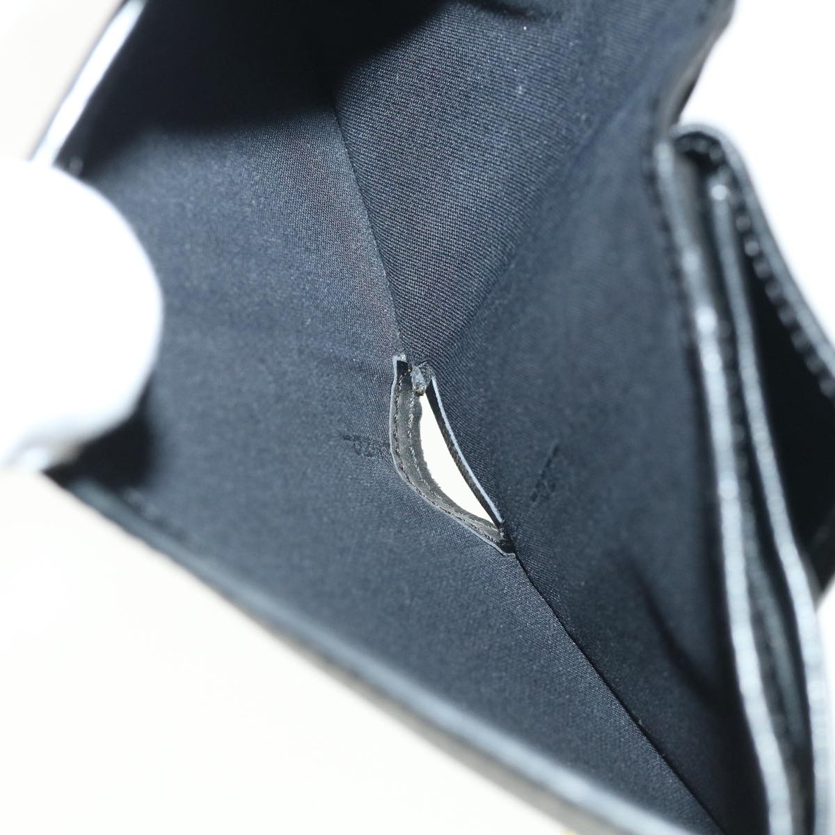 FENDI Wallet Leather Black am3478