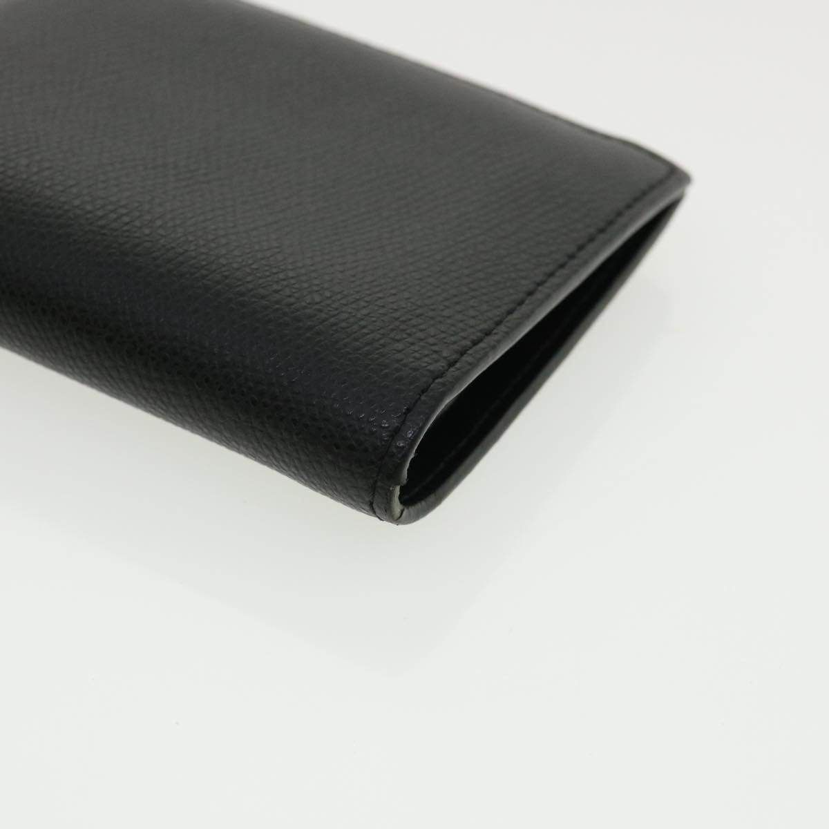 FENDI Wallet Leather Black am3478