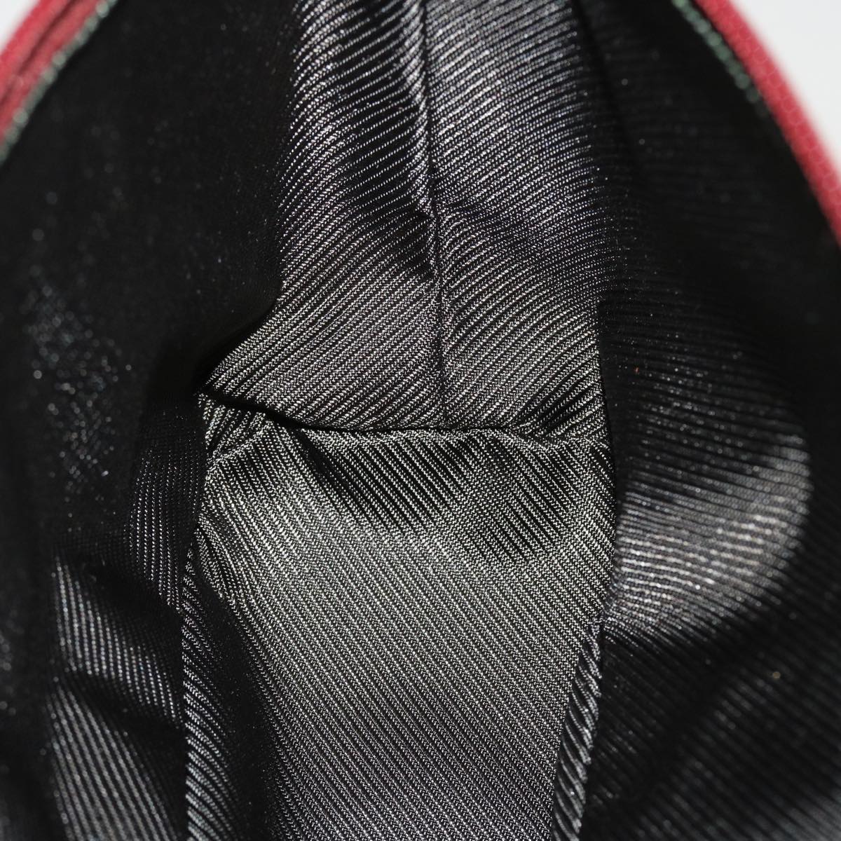 GUCCI GG Canvas Accessory Pouch Red 07198 am3657