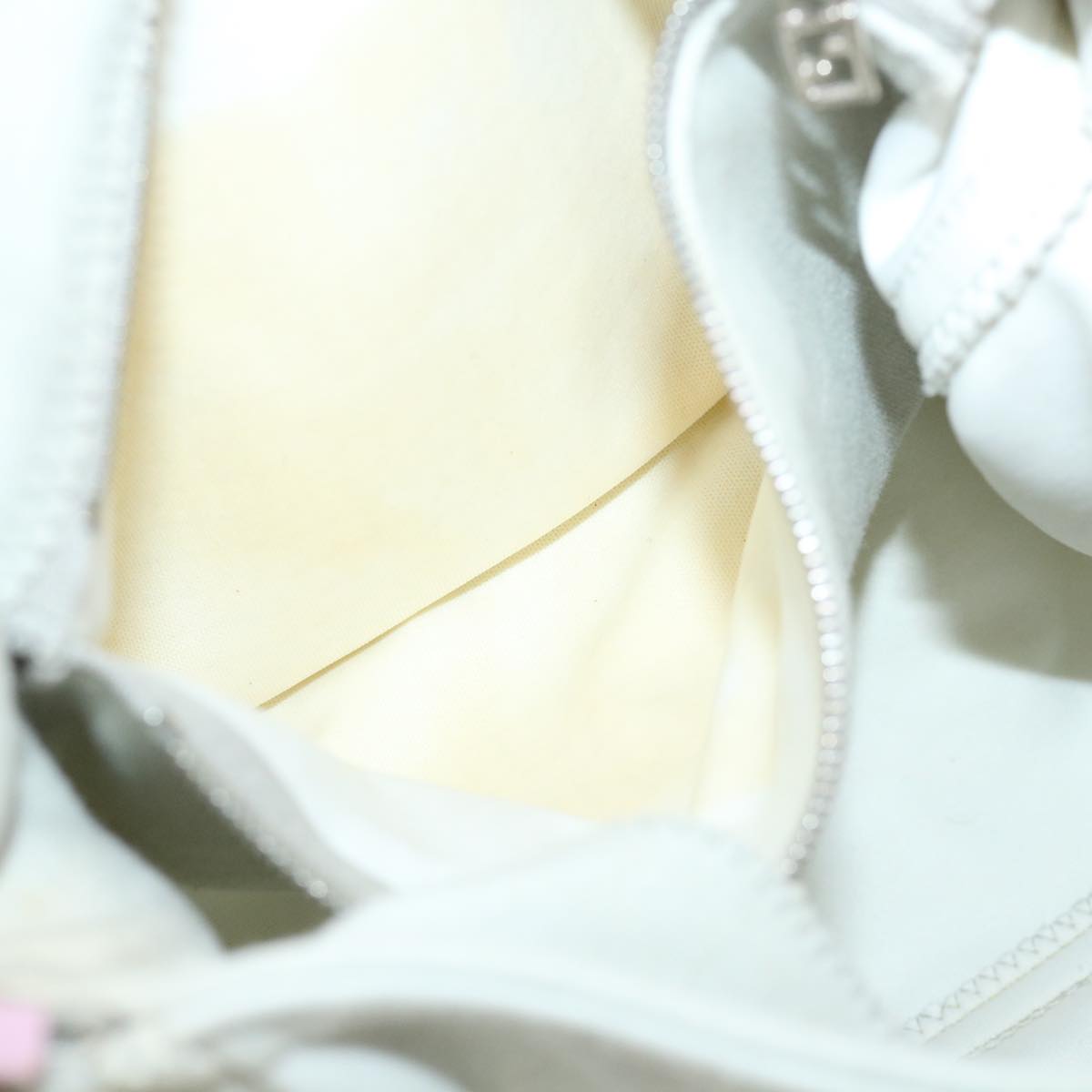 FENDI Shoulder Bag Canvas Light Blue am3717