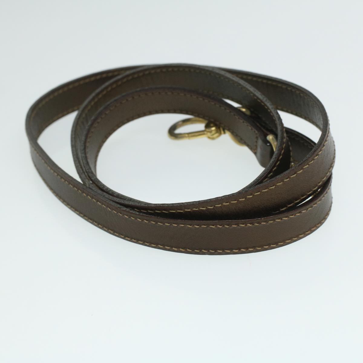 FENDI Zucca Canvas Hand Bag 2way Brown Black am3888A