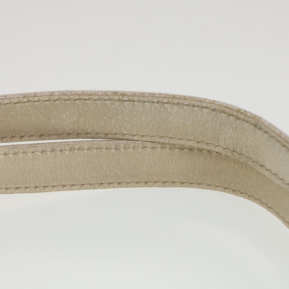 FENDI Shoulder Bag Leather White am4051