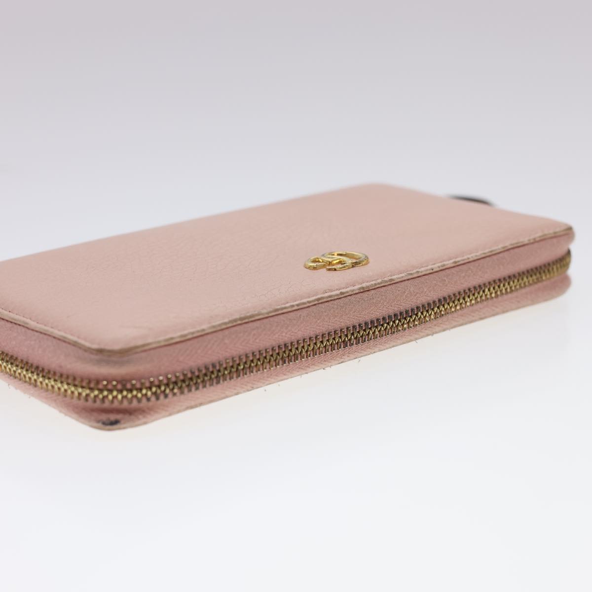 GUCCI Long Wallet Leather Pink 496334 am4210