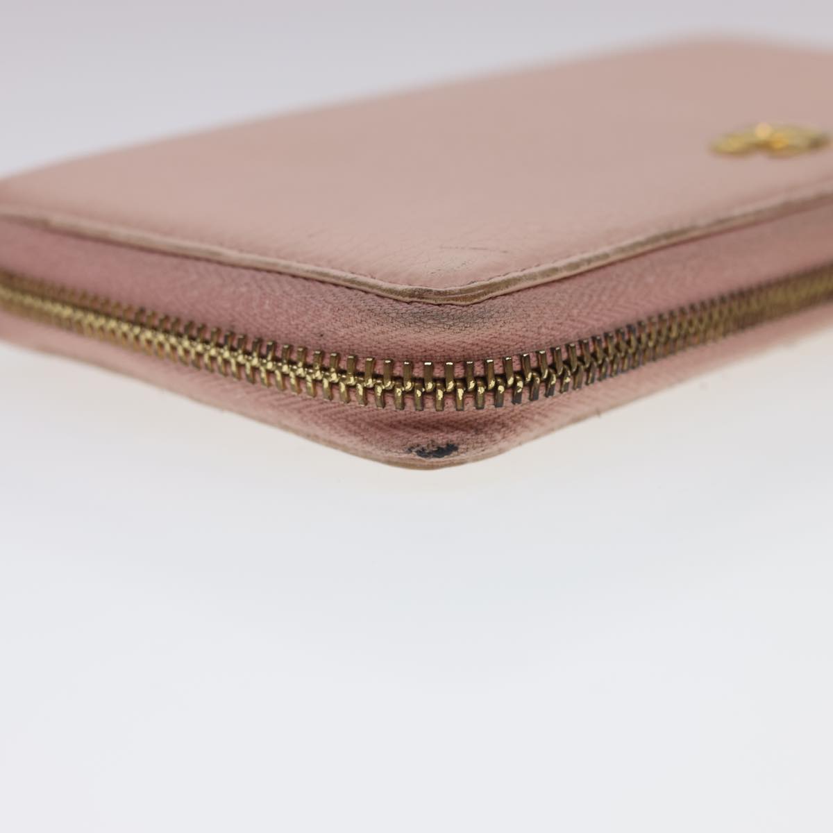 GUCCI Long Wallet Leather Pink 496334 am4210