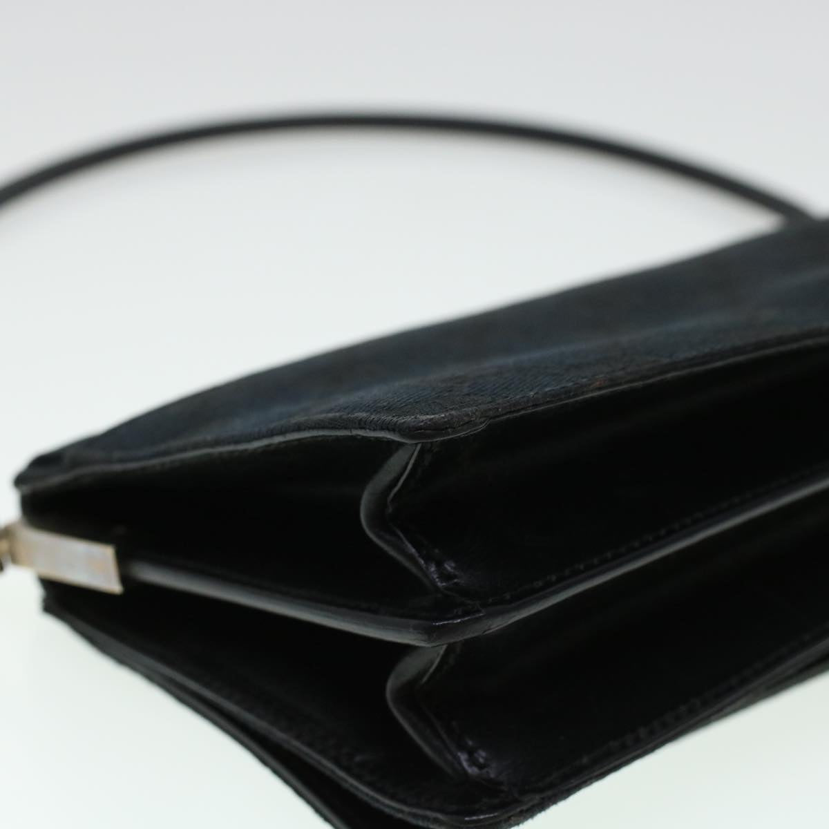 GUCCI GG Canvas Shoulder Bag Black am4339