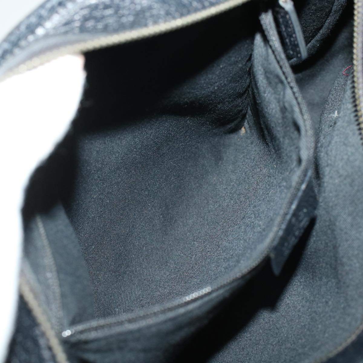 GUCCI GG Canvas Shoulder Hand Bag 2Set Black am4437