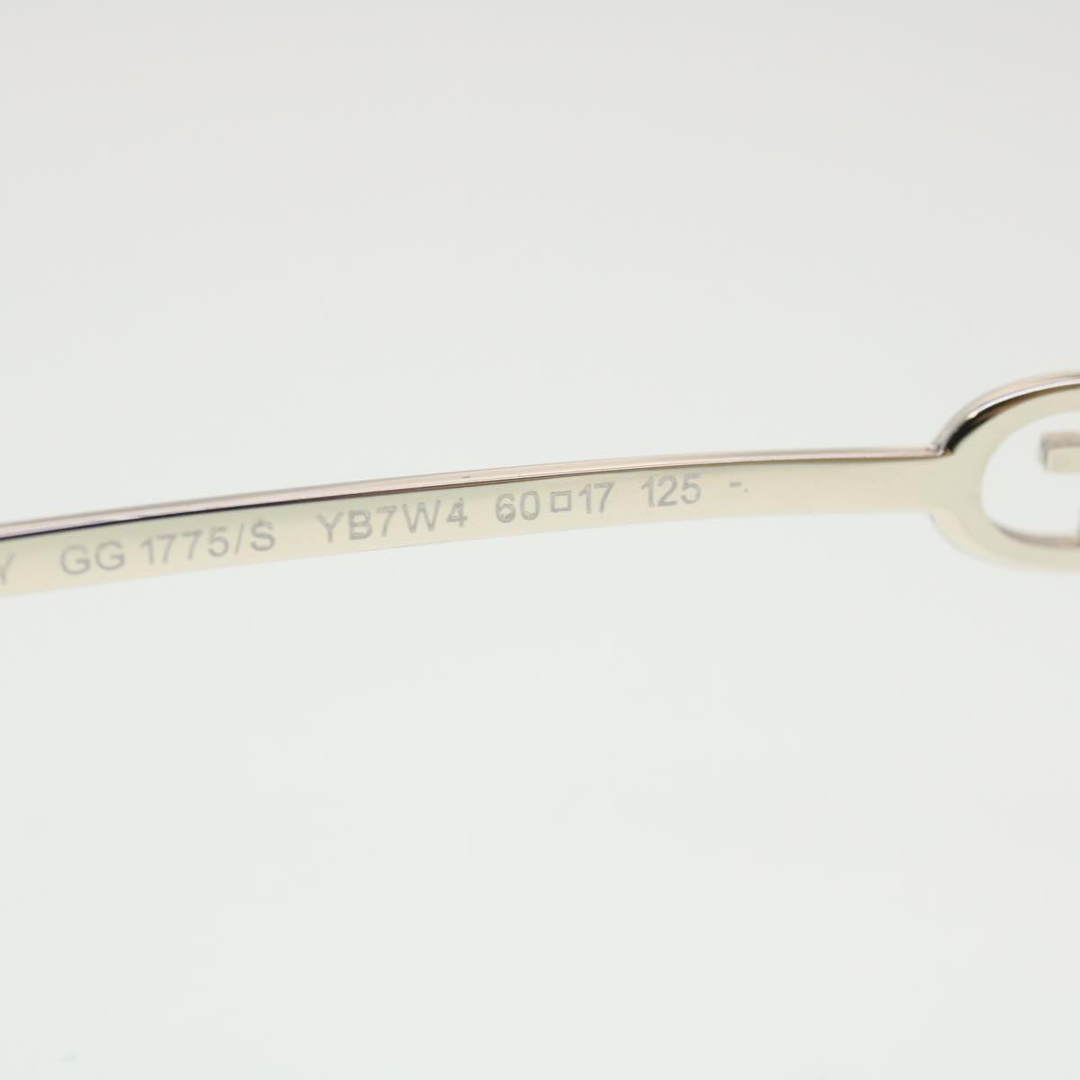 GUCCI Sunglasses Plastic Metal Silver am4456