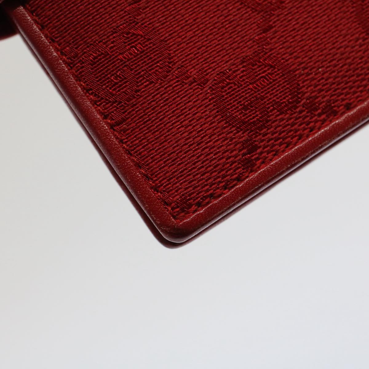 GUCCI GG Canvas Mini Day Planner Cover Red 031.2031.1014 am4916