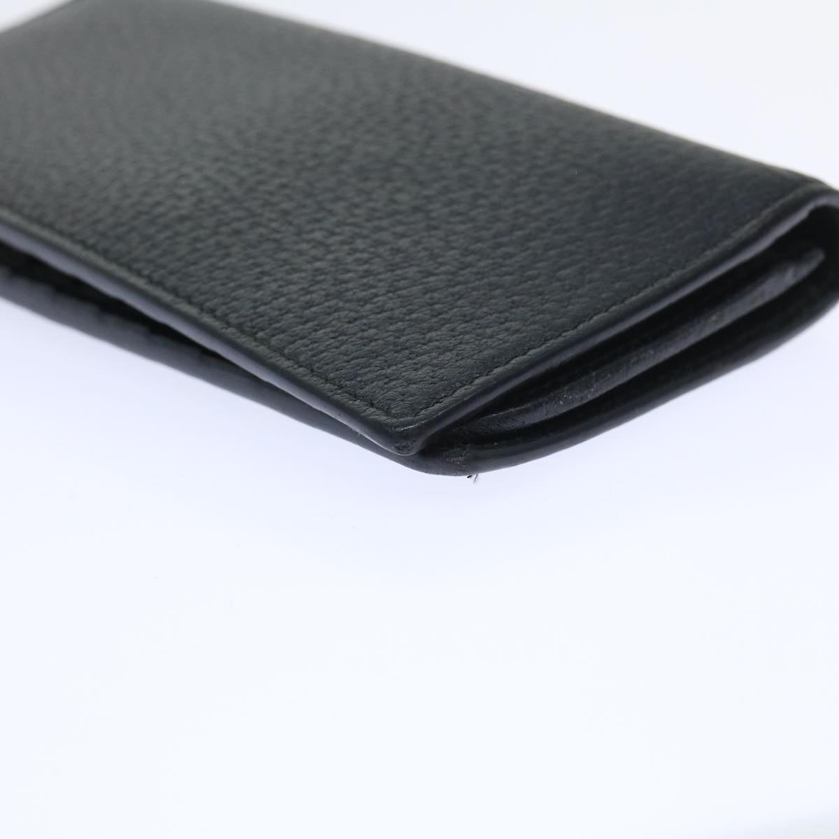 GUCCI GG Marmont Wallet Leather Black am4987